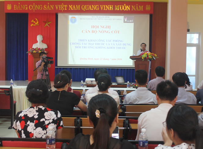 Xây dựng môi trường hoàn toàn không khói thuốc lá tại các cơ sở y tế