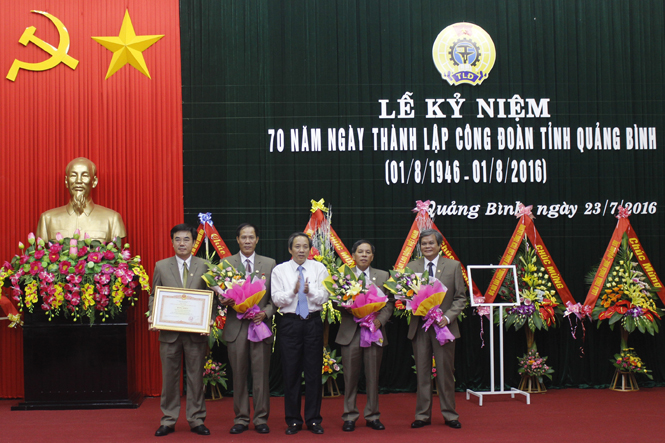 Kỷ niệm 70 năm ngày thành lập Công đoàn Quảng Bình
