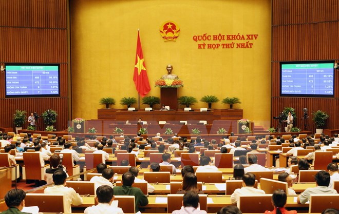 Quốc hội thông qua Nghị quyết về cơ cấu tổ chức của Chính phủ