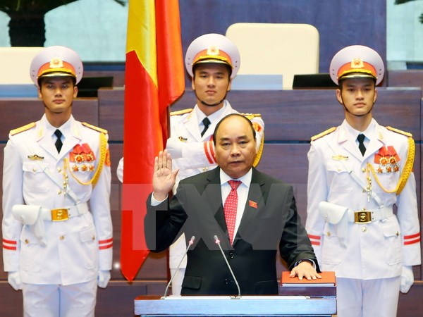 Ông Nguyễn Xuân Phúc được tín nhiệm bầu giữ chức vụ Thủ tướng
