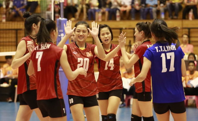 VN gặp Hàn Quốc ở tứ kết Giải bóng chuyền U-19 nữ châu Á