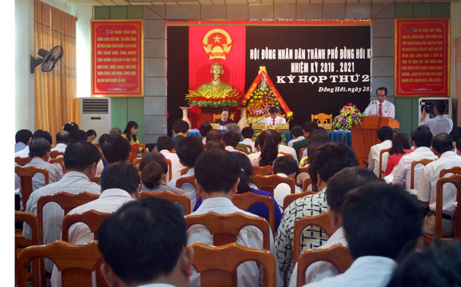 HĐND TP. Đồng Hới, Quảng Ninh và Quảng Trạch: Tổ chức kỳ họp thứ 2