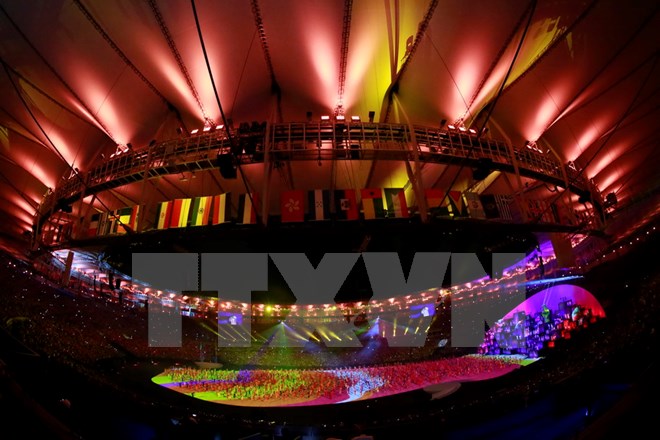 Khai mạc Olympic Rio 2016: Rực rỡ sắc màu đêm khai hội