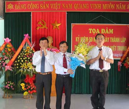 Thị trấn nông trường Việt Trung kỷ niệm 50 năm thành lập