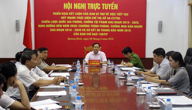 "Phòng, chống tội phạm là vấn đề trọng tâm, cấp bách và lâu dài, cần sự vào cuộc của cả hệ thống chính trị"
