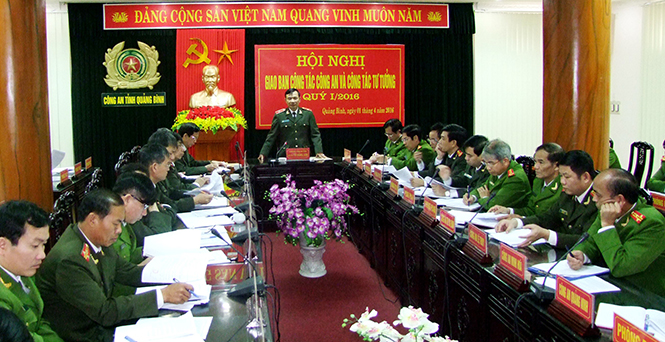 Lực lượng Công an Quảng Bình trong sự nghiệp bảo vệ quê hương đất nước