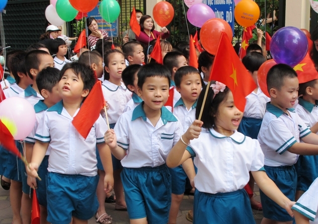 Cả nước khai giảng vào 7 giờ 30 phút ngày 5-9