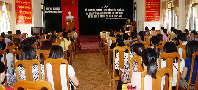 Tiếp tục nâng cao chất lượng công tác phổ biến giáo dục pháp luật