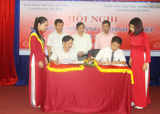 Hội nghị kết nối ngân hàng với doanh nghiệp