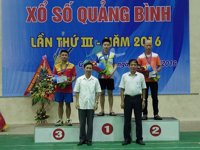 Giải cầu lông xổ số Quảng Bình lần thứ 3