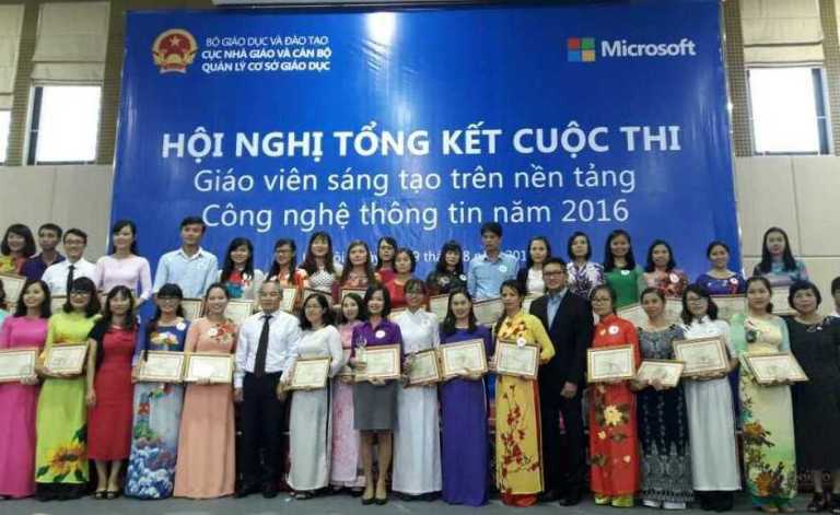 Quảng Bình đạt 2 giải tại cuộc thi "Giáo viên sáng tạo trên nền tảng công nghệ thông tin"