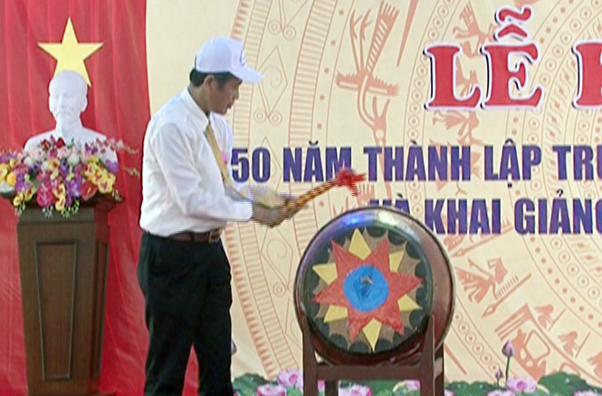 Trường THPT Quảng Ninh kỷ niệm 50 năm thành lập