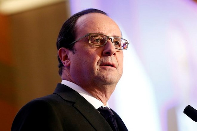 Tổng thống Pháp Hollande bắt đầu thăm Cấp Nhà nước tới Việt Nam