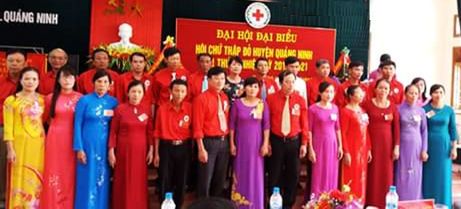 Đại hội đại biểu Hội Chữ thập đỏ huyện Quảng Ninh lần thứ VI, nhiệm kỳ 2016-2021