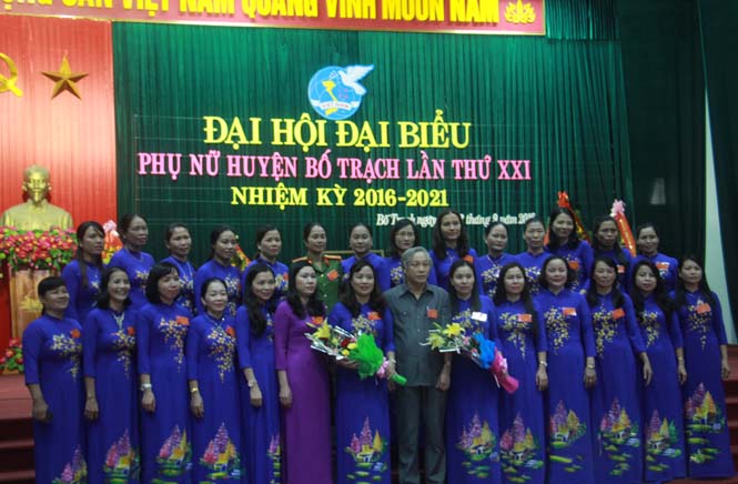 Đại hội đại biểu Hội LHPN huyện Bố Trạch lần thứ XXI, nhiệm kỳ 2016-2021