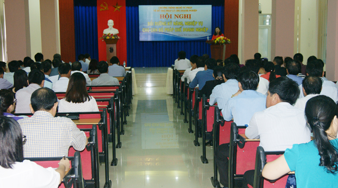 Bồi dưỡng kỹ năng, nghiệp vụ cho cán bộ pháp chế doanh nghiệp