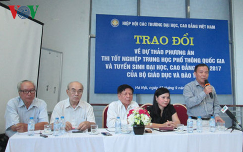 Kỳ thi THPT quốc gia năm 2017 sẽ đánh giá kiến thức của học sinh