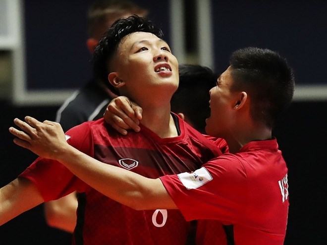 Đội tuyển Futsal Việt Nam lập kỳ tích lần đầu vào vòng 1/8