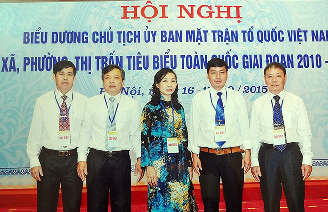 Ông cán bộ Mặt trận năng nổ