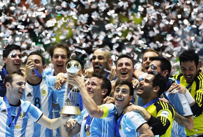 Argentina vô địch Futsal World Cup sau trận chung kết nghẹt thở