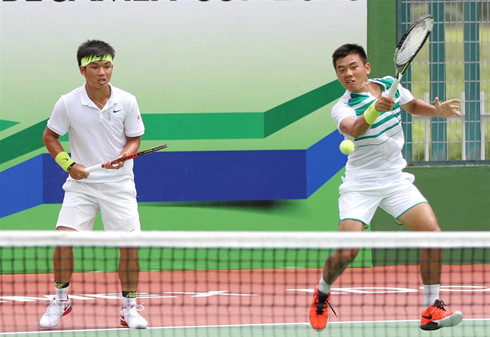 Hoàng Nam, Hoàng Thiên vào tứ kết đôi nam Vietnam Open