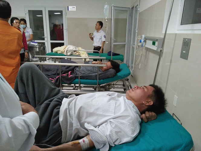 4 thuyền viên bị chìm tàu ở cửa Gianh đã được cứu sống tại vùng biển Ngư Thủy