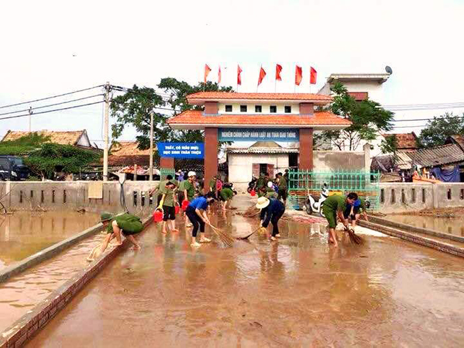Thị xã Ba Đồn: Tập trung xử lý môi trường và nước sạch cho người dân