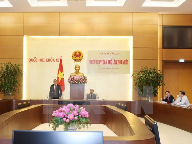 Ủy ban Đối ngoại của Quốc hội khóa XIV họp phiên toàn thể lần 1