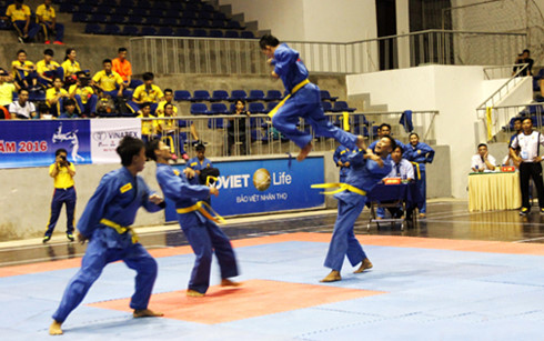 Khởi tranh Giải vô địch Vovinam toàn quốc 2016 tại Nghệ An