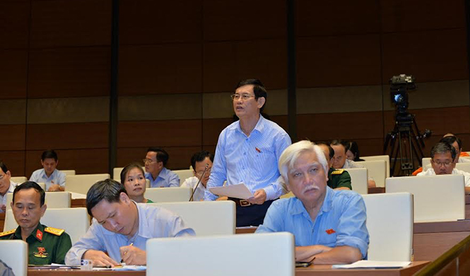 Hoạt động của Đoàn ĐBQH Quảng Bình tại kỳ họp thứ 2, Quốc hội khóa XIV: Tham gia đầy đủ, tích cực vào các nội dung kỳ họp