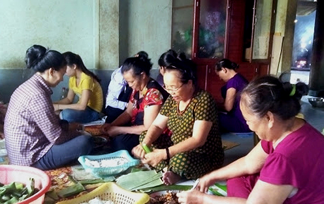 Phụ nữ Hải Thành giúp nhau phát triển kinh tế