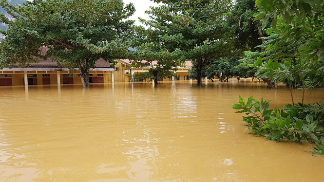 Vẫn còn 35 trường và điểm trường học sinh chưa thể đi học trở lại