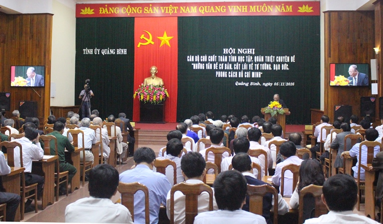 Trên 98% cán bộ, đảng viên tham gia học tập, quán triệt chuyên đề  "Những vấn đề cơ bản, cốt lõi về tư tưởng, đạo đức, phong cách Hồ Chí Minh"