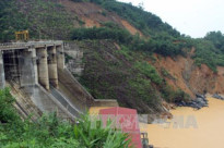 Thủy điện Hố Hô xả tràn từ 9h sáng 7-11
