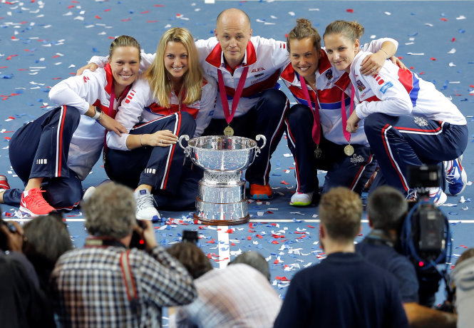 CH Czech lần thứ ba liên tiếp vô địch Fed Cup