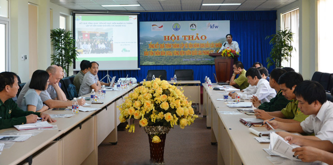 Đề xuất các giải pháp quản lý và vận hành hiệu quả các nhóm Bảo tồn thôn bản vùng đệm VQG PN-KB