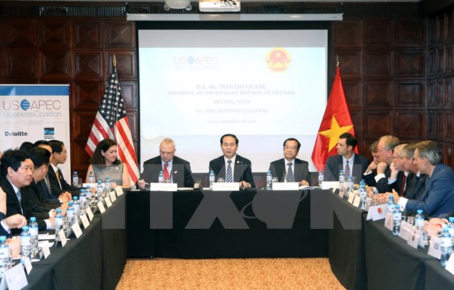 Các hoạt động của Chủ tịch nước Trần Đại Quang tại Peru