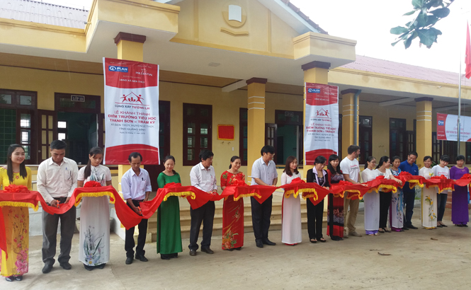 Khánh thành điểm trường Thanh Sơn - Trầm Kỳ