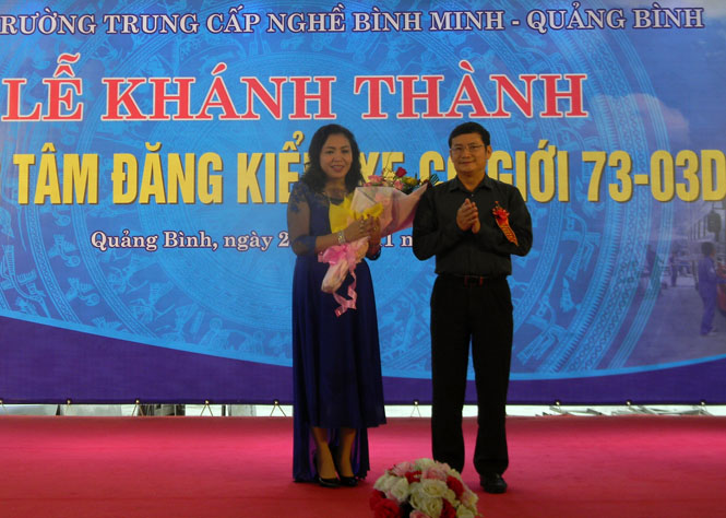 Khánh thành Trung tâm đăng kiểm xe cơ giới 73-03D
