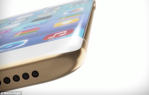 Mẫu iPhone màn hình cong có thể sẽ xuất hiện trong năm tới