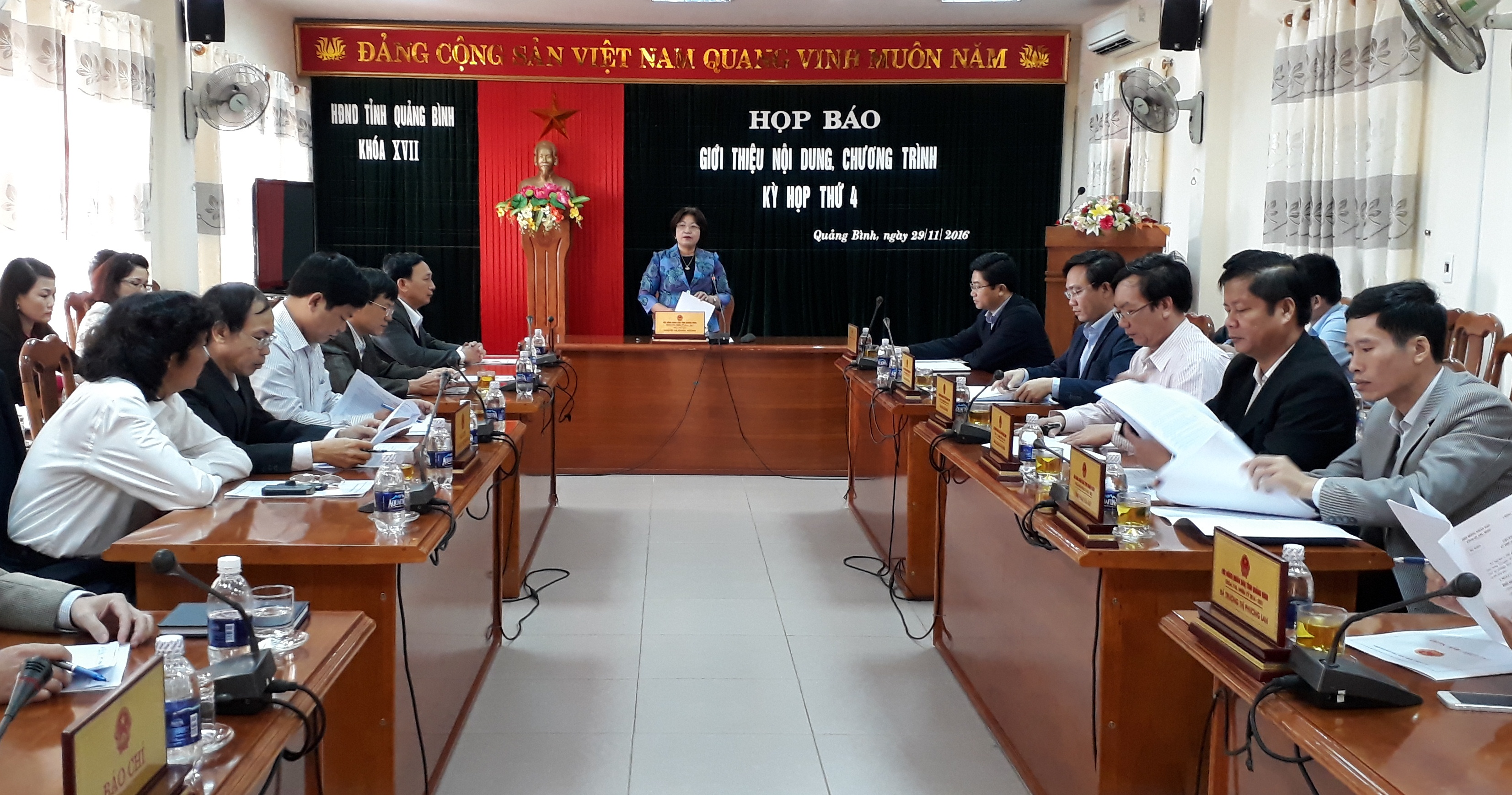 Kỳ họp thứ 4, HĐND tỉnh khóa XVII sẽ được tổ chức từ ngày 7 đến 10-12
