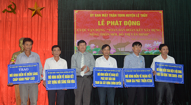 Xây dựng nông thôn mới, đô thị văn minh ở huyện Lệ Thủy: Những kết quả đáng ghi nhận