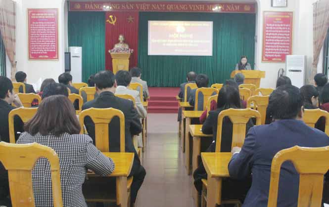 Triển khai hoạt động báo cáo viên công đoàn năm 2017