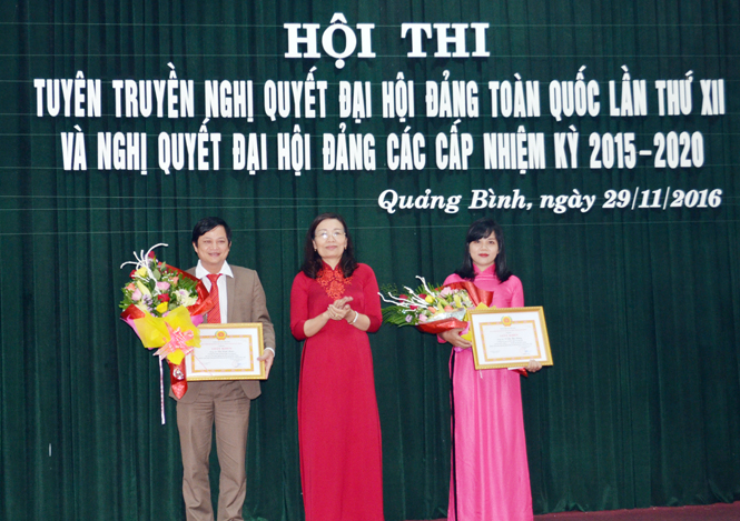 Các đơn vị tổ chức hội thi tuyên truyền Nghị quyết Đại hội Đảng toàn quốc lần thứ XII
