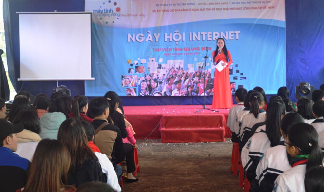 Ngày hội Internet tại Thư viện tỉnh