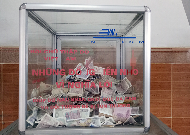 Hiệu quả từ những hòm quỹ nhân đạo