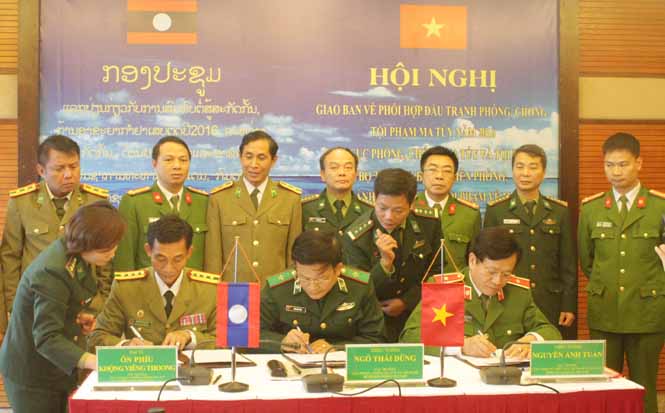 Giao ban công tác phối hợp đấu tranh phòng, chống tội phạm ma túy