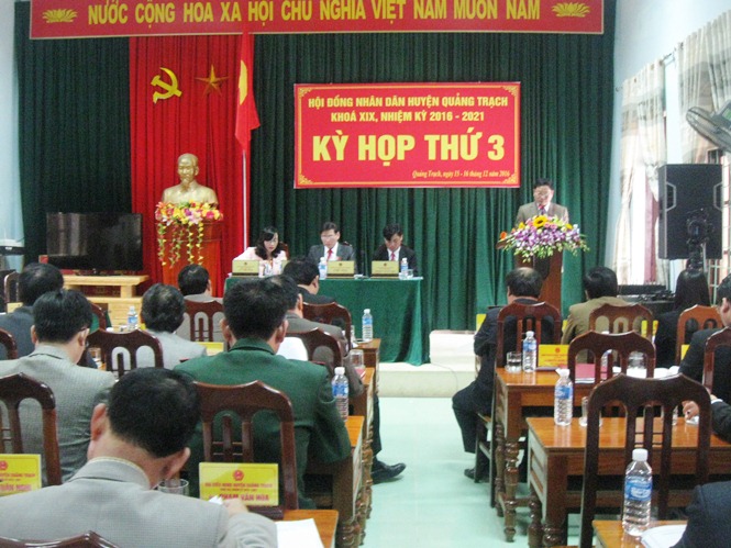 Các chỉ tiêu cơ bản về kinh tế-xã hội của huyện Quảng Trạch đều đạt và vượt kế hoạch
