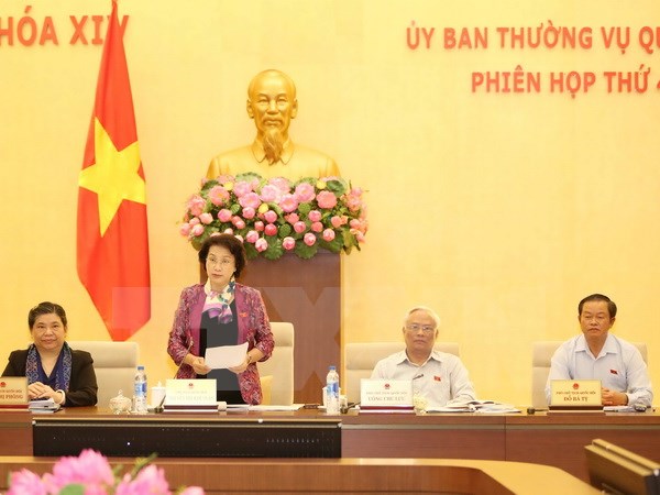 Phiên họp thứ 5 Ủy ban Thường vụ Quốc hội khóa XIV khai mạc tuần tới