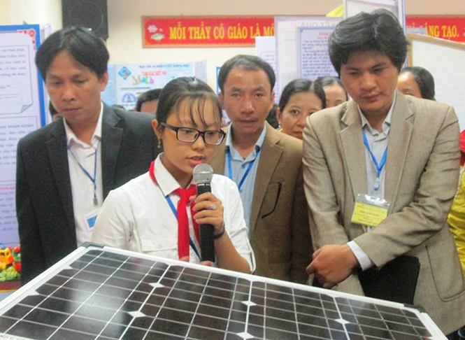 Ươm mầm tài năng sáng tạo khoa học kỹ thuật